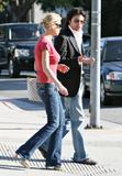 Tara Reid in red tees