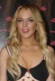 Lindsay Lohan shows nice cleavage at Fornarina Party at the Carrousel du Louvre in Paris