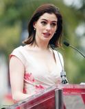 Anne Hathaway at the The Rodeo Drive Walk