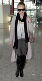 Kate Bosworth - Arriving at Heathrow for a flight out of London