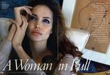 Angelina Jolie shows cleavage in Vanity Fair Magazine 